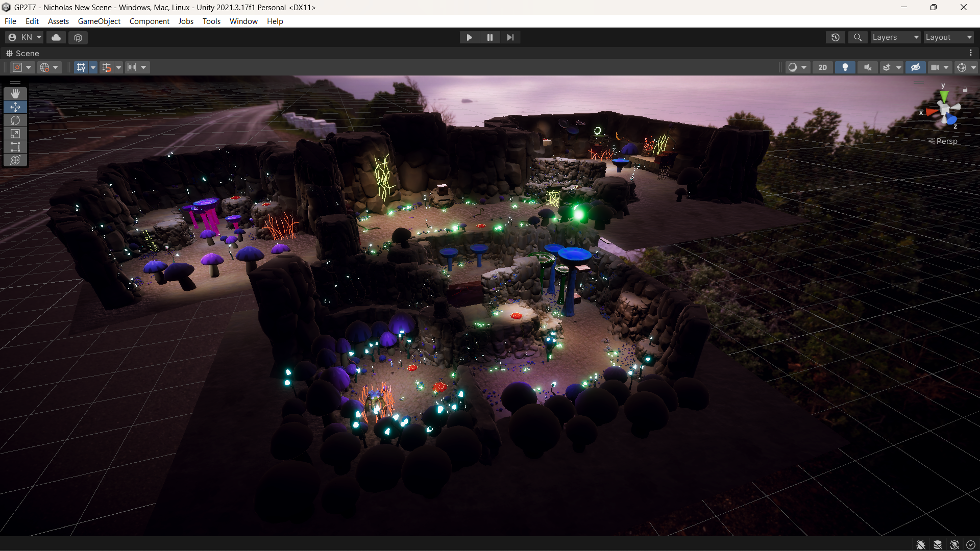 Final overview of the map