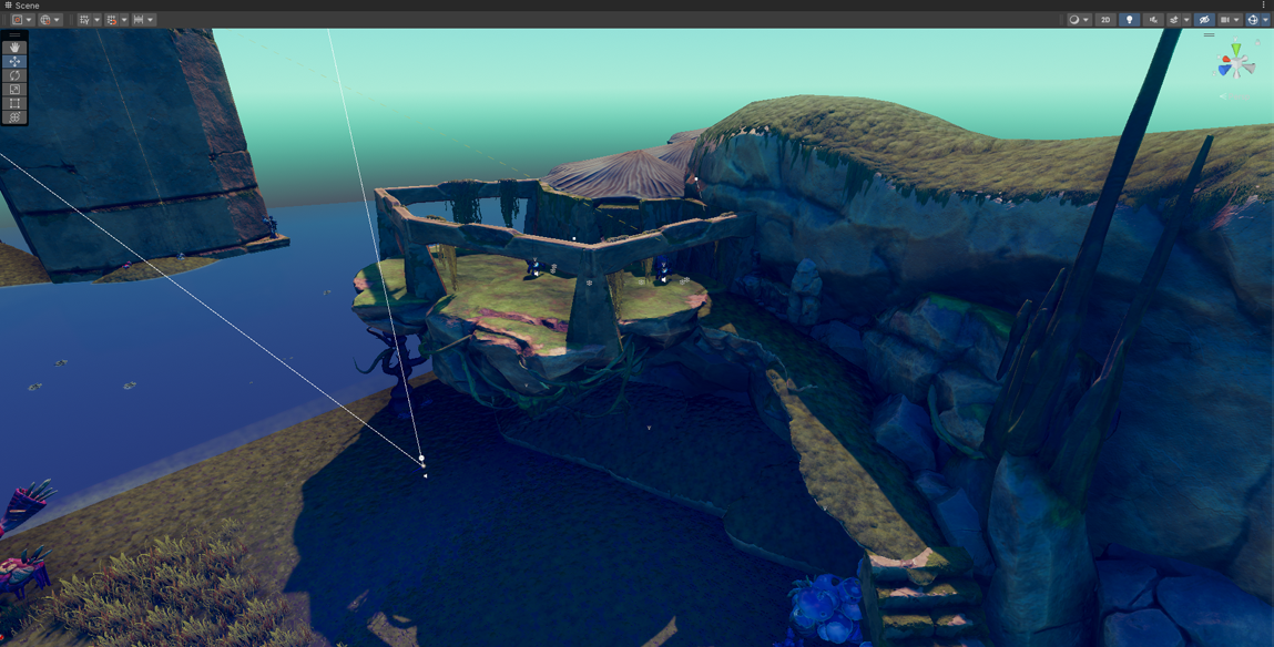 Overview of the ledge #1.